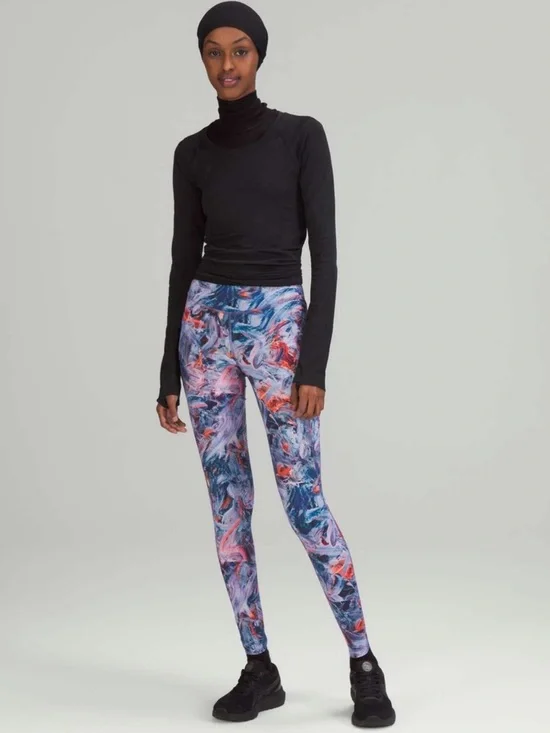 Lululemon Base Pace High-Rise Leggings 28" Women’s Atmospheric Purple Size 14 - Picture 4 of 16